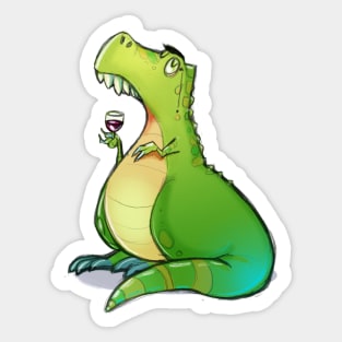 Chianti Trex - Chian T-Rex Sticker